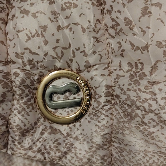 Bernardo snake print puffer jacket size large NWOT - Picture 6 of 9